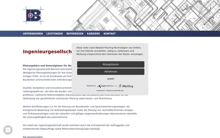 Screenshot of ig-bannert.de