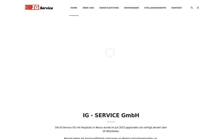 Screenshot of ig-service-gmbh.de