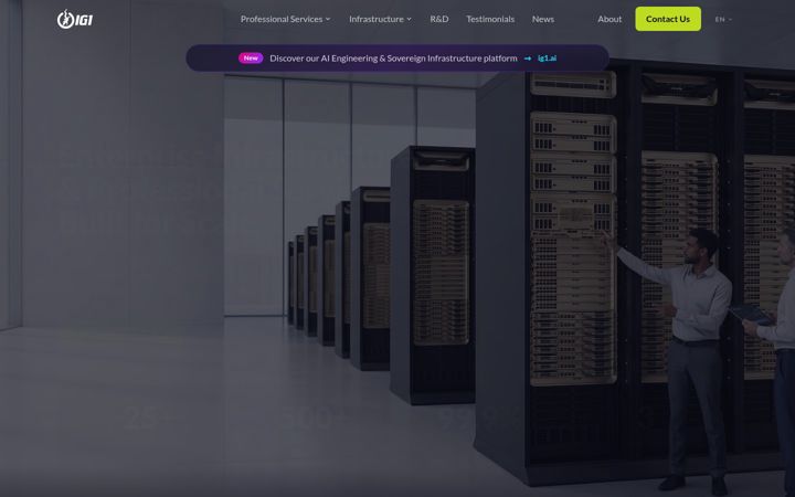 Screenshot of ig1.com