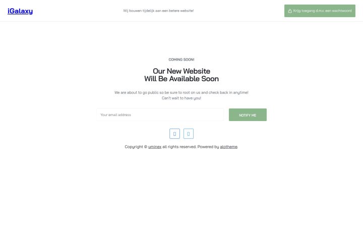 Screenshot of igalaxy.nl
