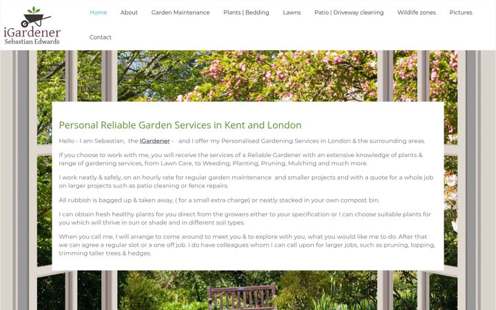 Screenshot of igardener.co.uk