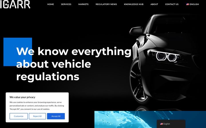 Screenshot of igarr.com