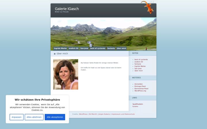 Screenshot of igasch.de