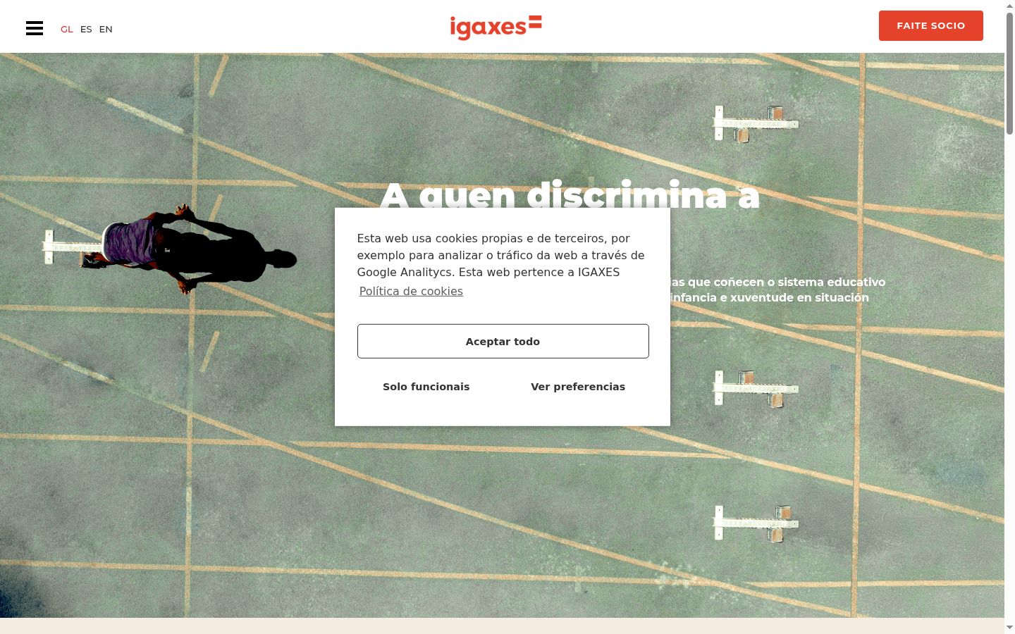 Screenshot tal-banner tal-kunsens muri qabel kwalunkwe interazzjoni
