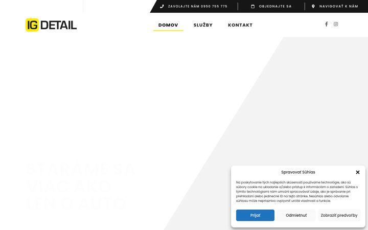 Screenshot of igdetail.sk