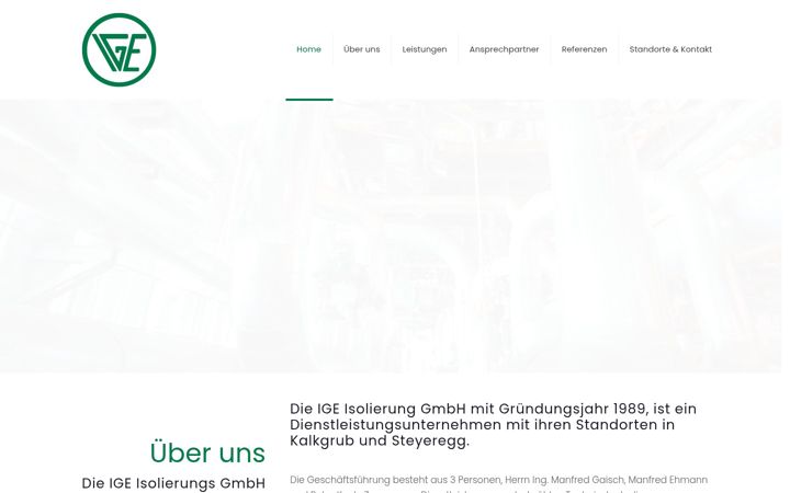 Screenshot of ige.co.at