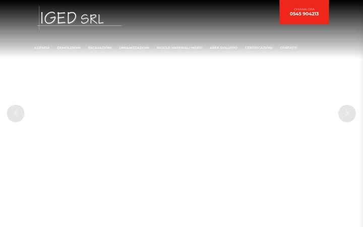 Screenshot of igedsrl.it