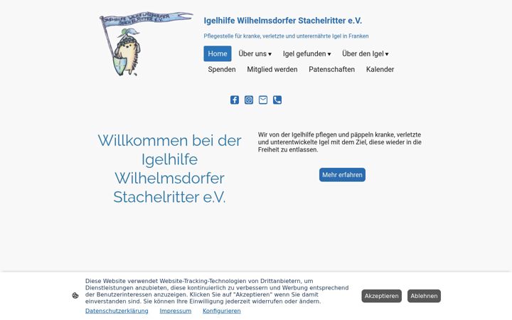 Screenshot of igelhilfe-wilhelmsdorf.de
