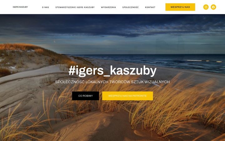 Screenshot of igerskaszuby.pl