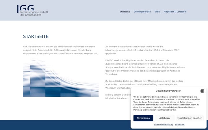 Screenshot of igg-grenzhaendler.de