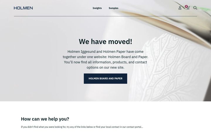 Screenshot of iggesund.com