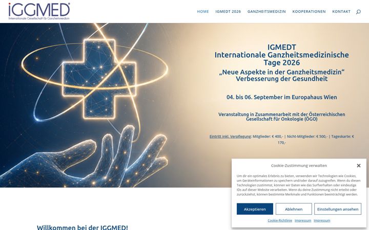 Screenshot of iggmed.org