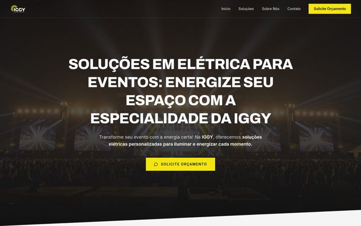 Screenshot of iggyengenharia.com.br