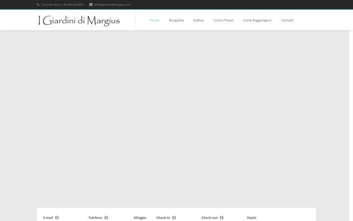Screenshot of igiardinidimargius.com