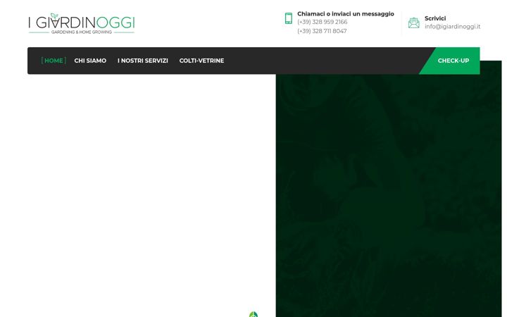 Screenshot of igiardinoggi.it