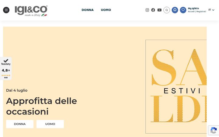 Screenshot of igieco.it
