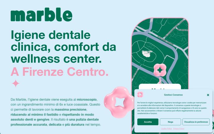 Screenshot of igienedentalefirenze.it