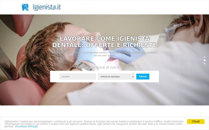 Screenshot of igienista.it