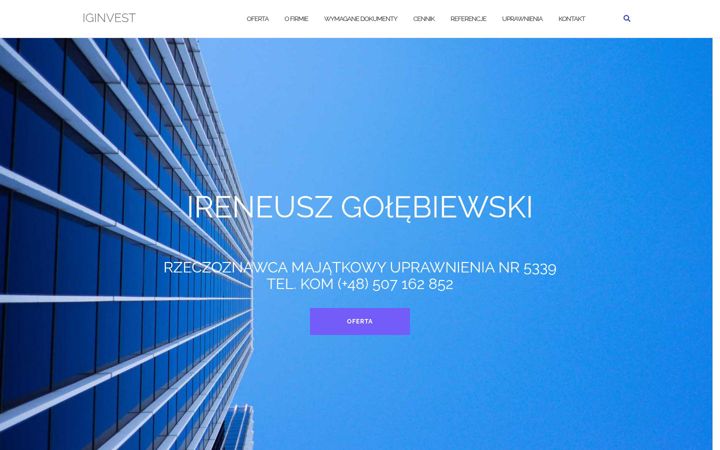 Screenshot of iginvest.pl