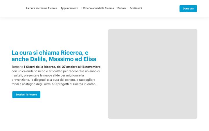 Screenshot of igiornidellaricerca.it