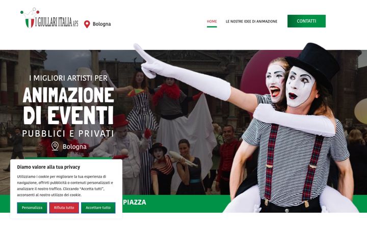 Screenshot of igiullari-bologna.it