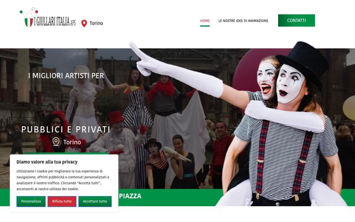 Screenshot of igiullari-torino.it