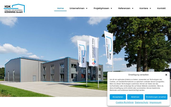 Screenshot of igk-bau.de