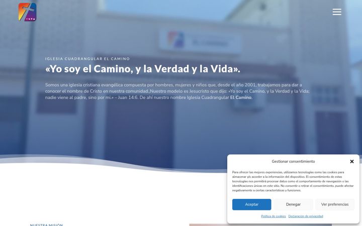Screenshot of iglesia-elcamino.es