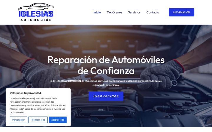 Snímek obrazovky iglesiasautomocion.com