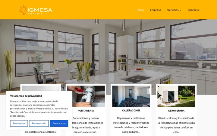 Screenshot of igmesa.com