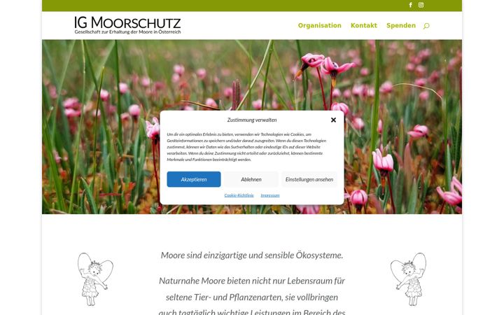 Screenshot of igmoorschutz.at