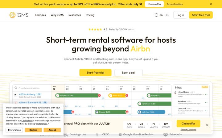 Screenshot of igms.com