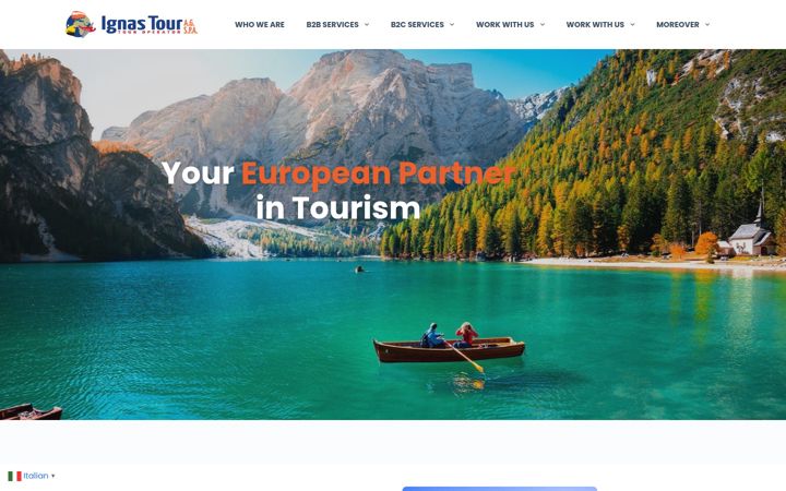 Screenshot of ignastour.com