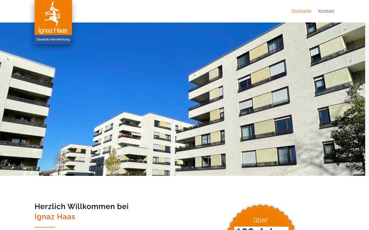 Screenshot of ignaz-haas.de