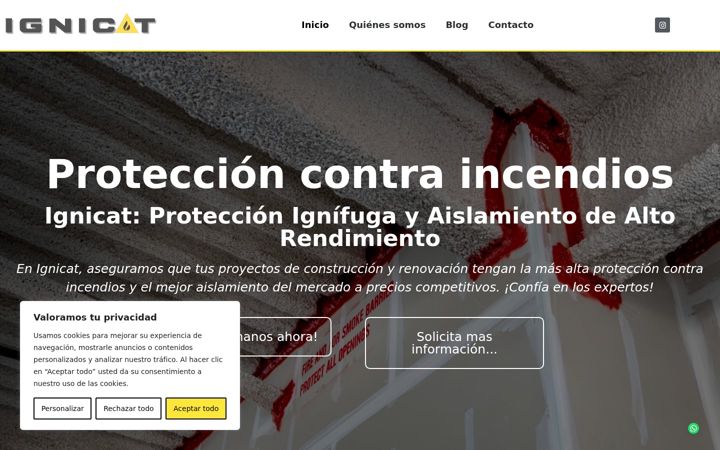 Екранна снимка на ignicat.com