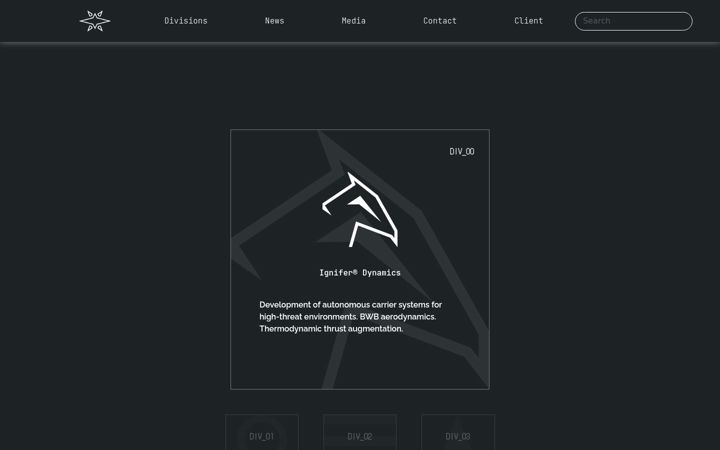 Screenshot of ignifer.net