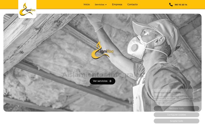 Screenshot of ignifoc.com