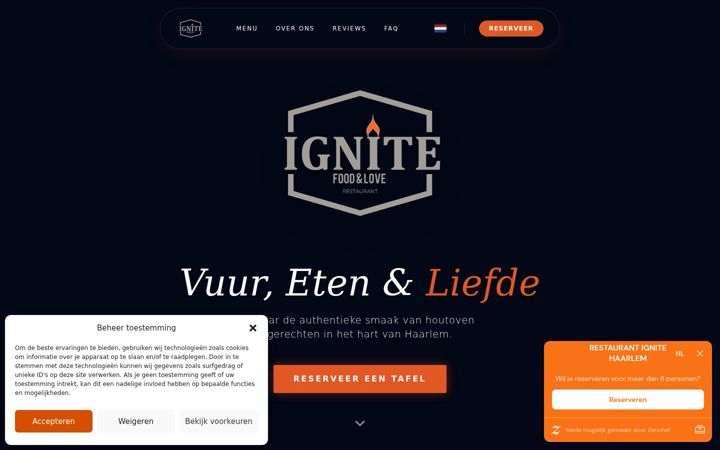 Screenshot of ignite-haarlem.nl