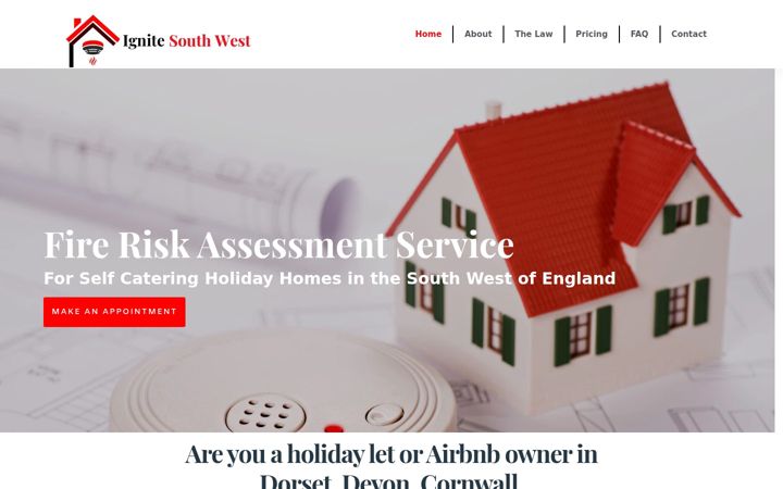 Screenshot of ignite-southwest.co.uk
