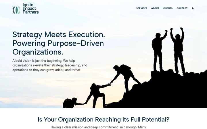Screenshot of igniteimpactpartners.com