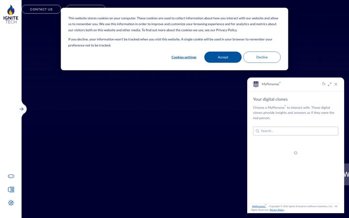 Screenshot of ignitetech.ai