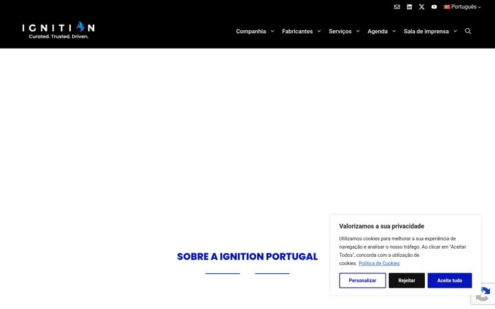 Screenshot of ignition-technology.pt