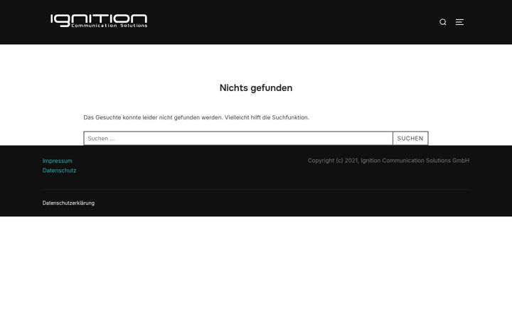 Screenshot of ignition.de