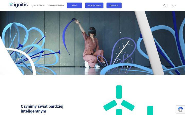 Screenshot of ignitis.pl