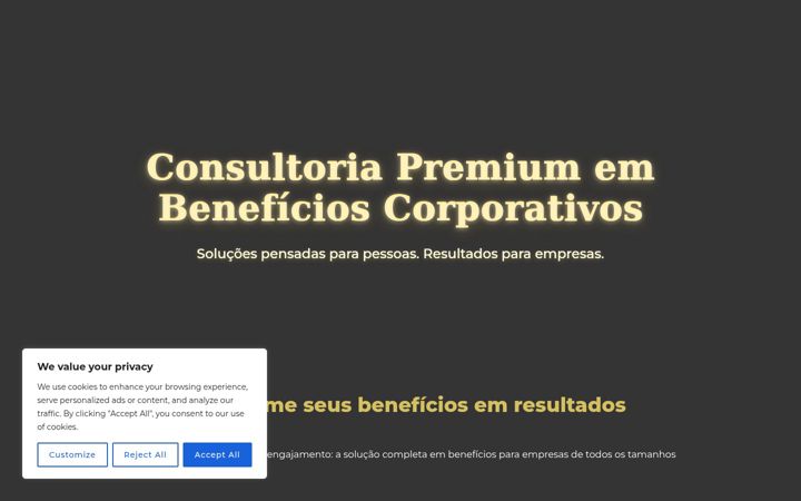 Screenshot of ignosi.com.br
