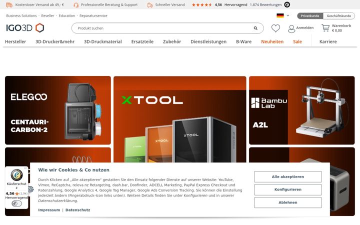 Screenshot of igo3d.com