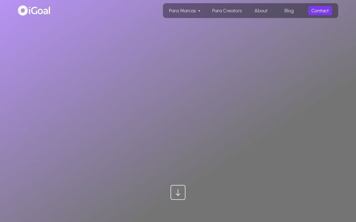 Screenshot of igoal.com.br