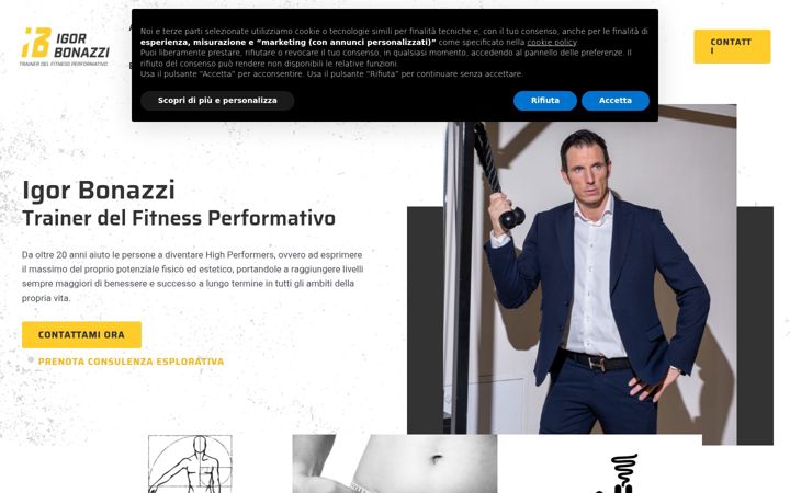 Snímek obrazovky igorbonazzi.com