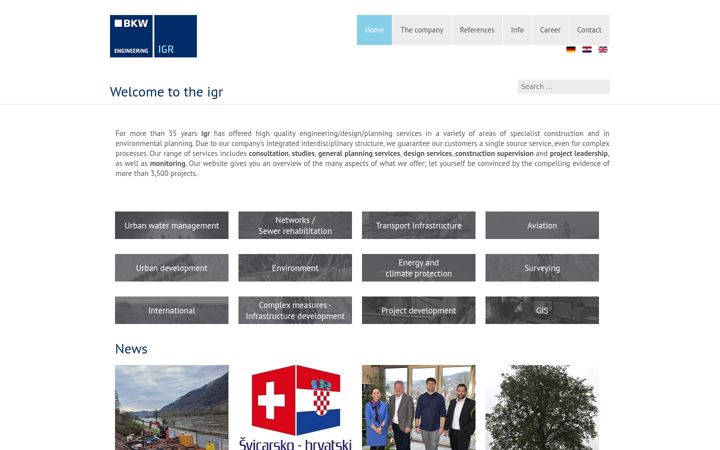 Screenshot of igr-ae.de