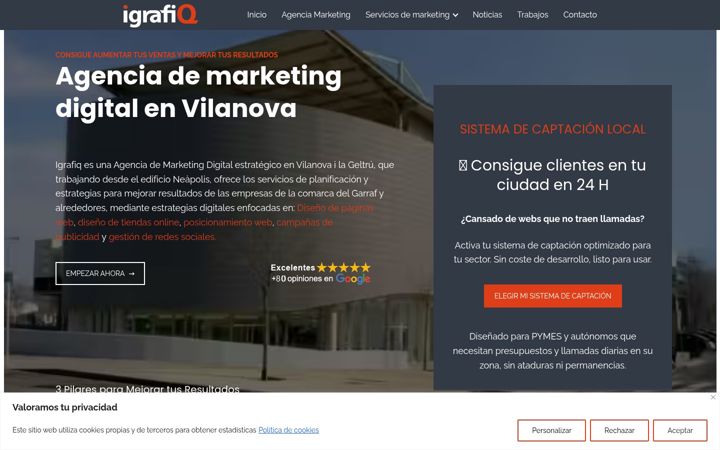 Captură de ecran a igrafiq.com